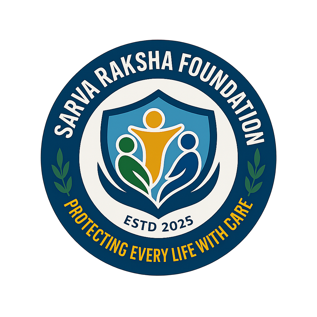 Sarva Raksha Foundation Logo